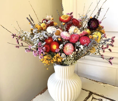 Vase arrangements at Fleuri Flowers
